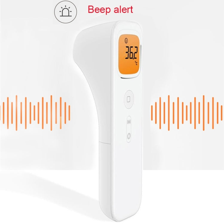 [HK Warehouse] E122 Thermometer Ear and Forehead Thermometer Digital Infrared Thermometer for Baby Kids Adults 1 Second Measurement(White)