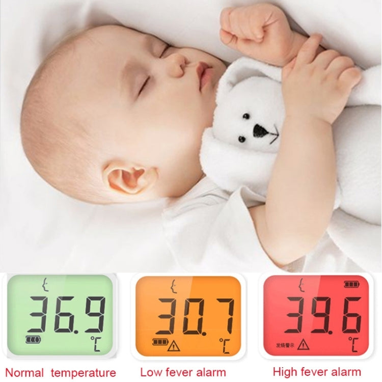 [HK Warehouse] E122 Thermometer Ear and Forehead Thermometer Digital Infrared Thermometer for Baby Kids Adults 1 Second Measurement(White)
