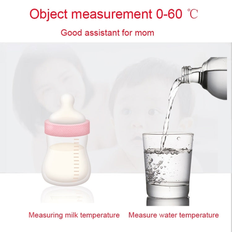 [HK Warehouse] E122 Thermometer Ear and Forehead Thermometer Digital Infrared Thermometer for Baby Kids Adults 1 Second Measurement(White)