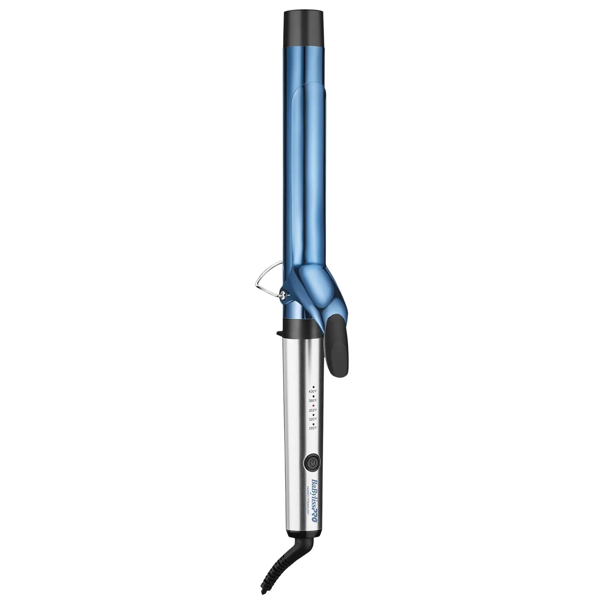 Nano Titanium 1 1/4” Extended Barrel Curling Iron for Long Hair - Creates Lasting Curls & Waves