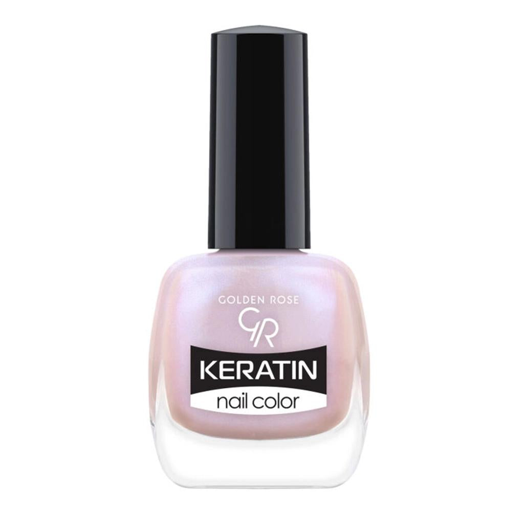 Golden Rose Keratin Nail Color Long-Wear Polish No: 124 10.5ml