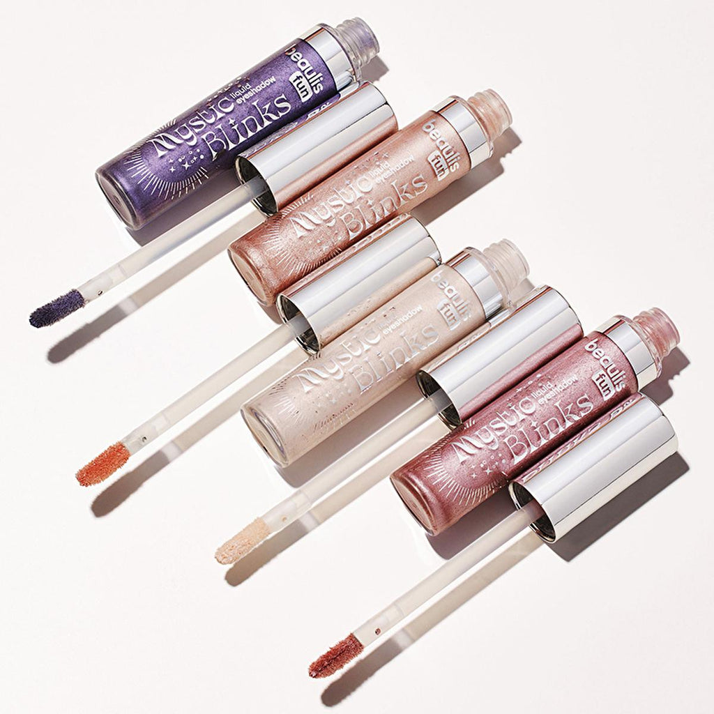 Beaulis Fun Mystic Blinks Liquid Eyeshadow 636 Purple Glow - Long Lasting Vibrant Eye Makeup