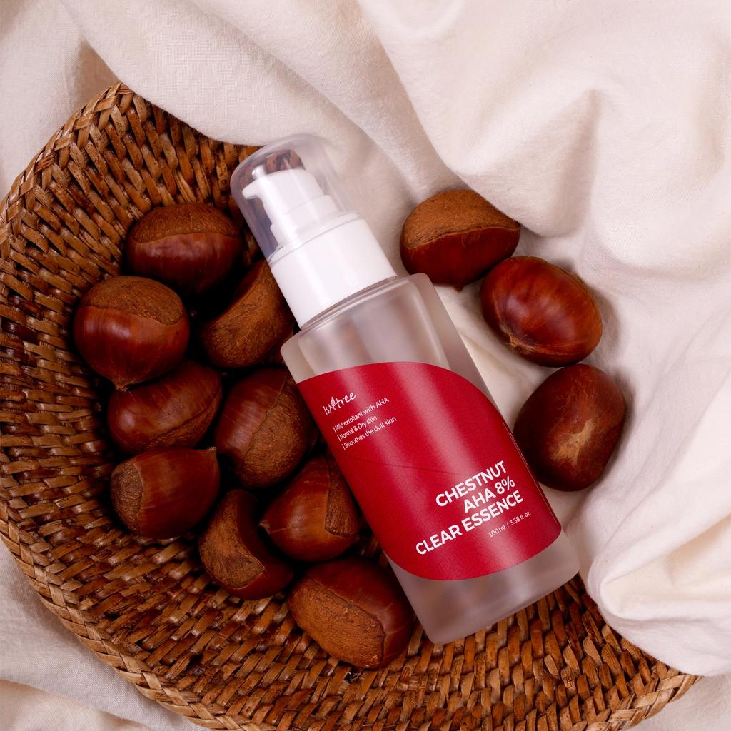 Isntree Chestnut AHA 8% Clear Essence for Smooth Skin 100 ml