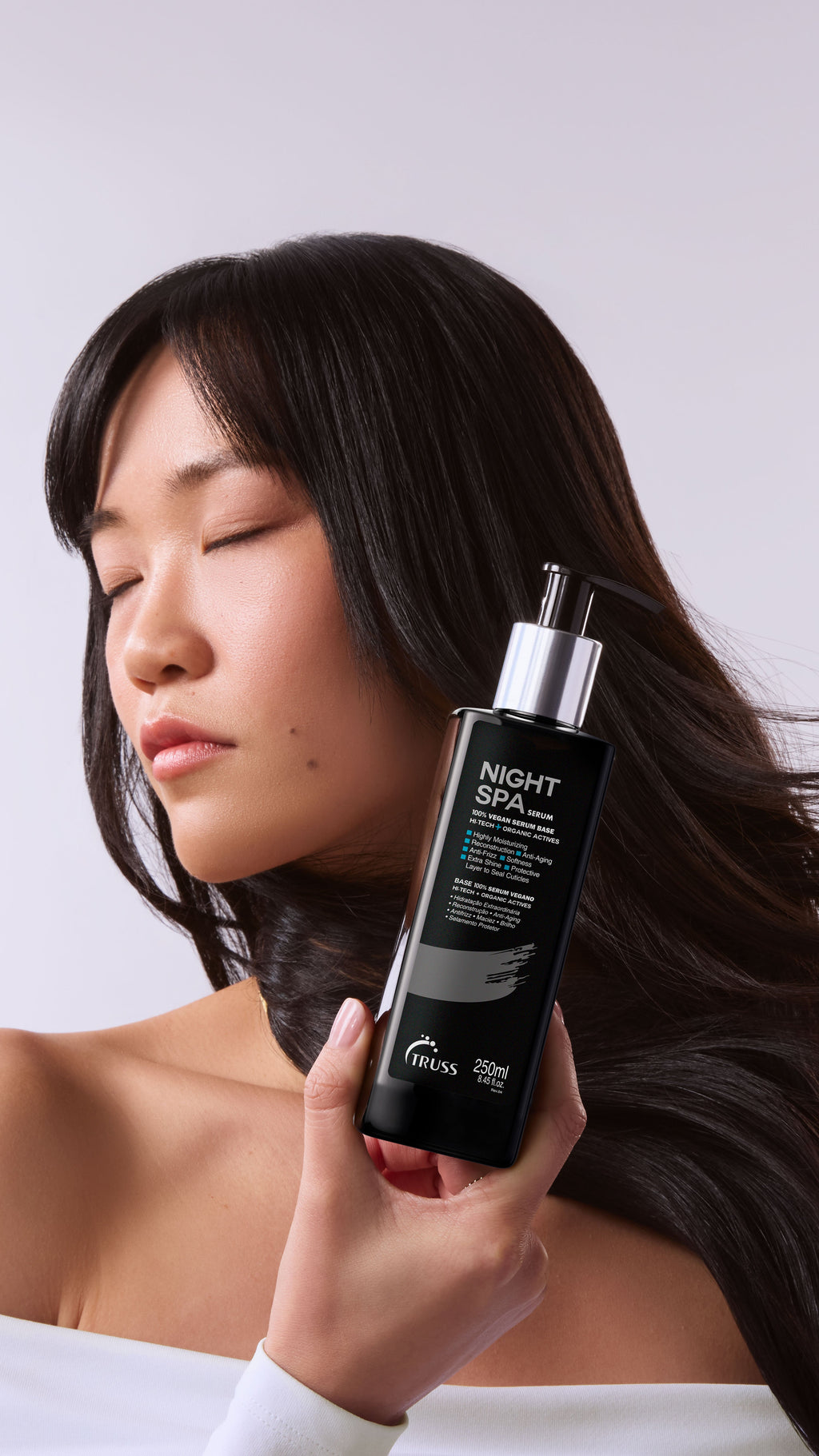Truss Night Spa Overnight Hair Serum 8.45 oz (250 ml)
