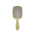 Janeke Superbrush Detangling Hair Brush Yellow & White