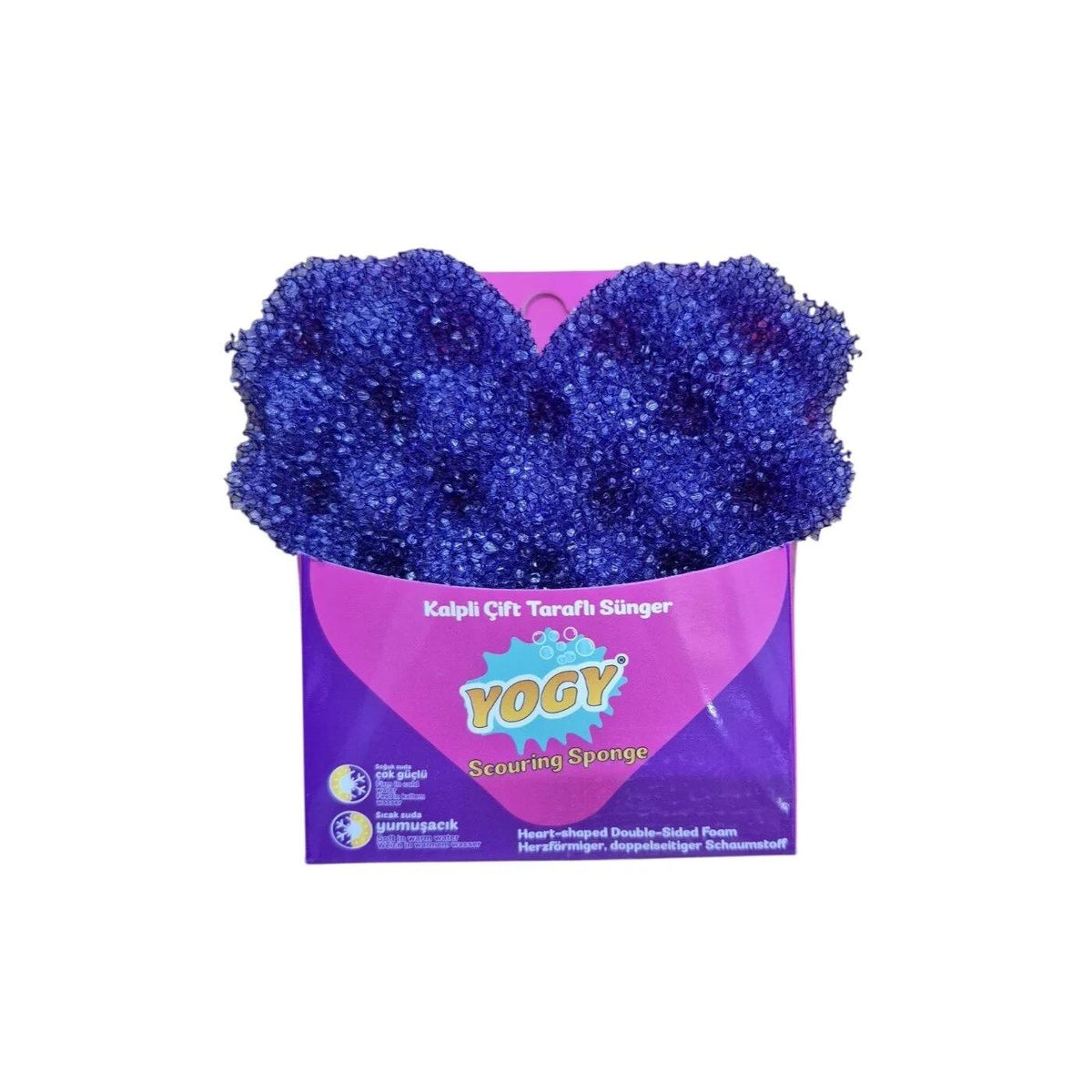 Yogy Heart Shaped Makeup Sponge for Smooth Blending 1 Count