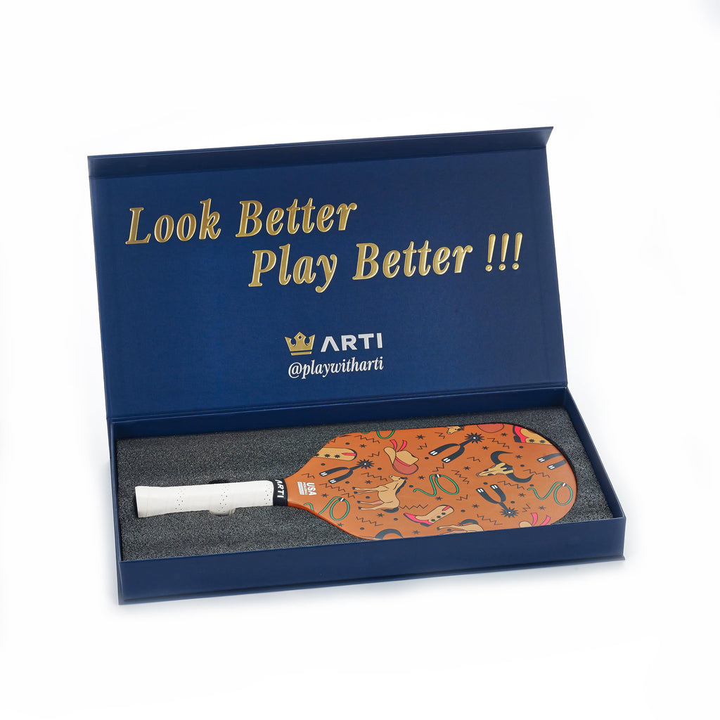 ARTI 16mm T700 Carbon Fiber "TEXAS" Pickleball Paddle - USA Pickleball Approved