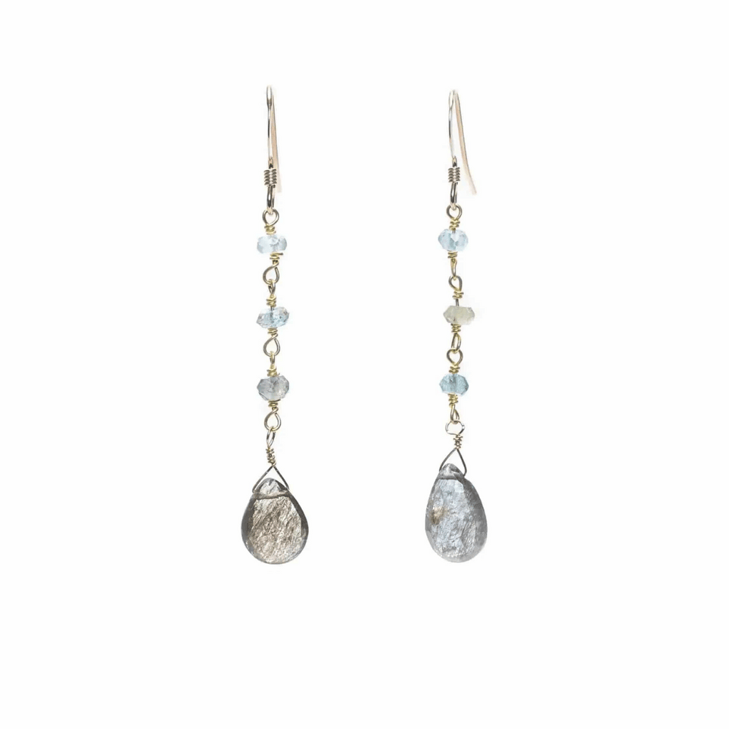 Alice Gemstone Earrings | Liv & B