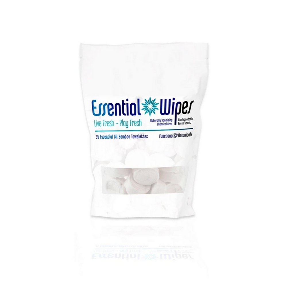 Essential Wipes - Eco Pak (35 wipes) | Functional Botanicals