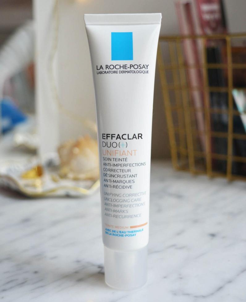 La Roche-Posay Effaclar Duo (+) Unifiant: Acne Treatment Cream, Medium Shade - Reduce Blemishes & Prevent Recurrence for Oily, Acne-Prone Skin
