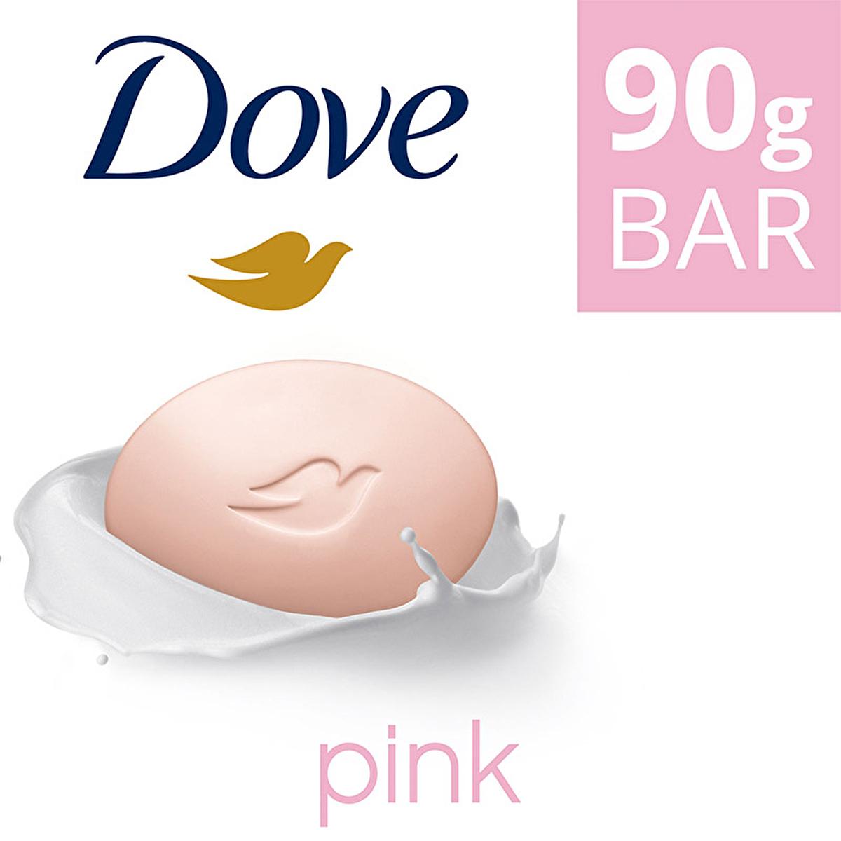 Dove Moisturizing Beauty Cream Bar - Gentle Cleanser for Sensitive Skin, Sulfate-Free Soap, 90g