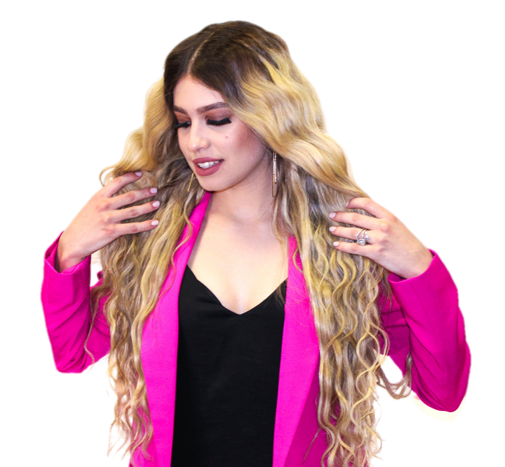 VIP Clip Hair Extensions / Body Wave 24" - ClipeX System