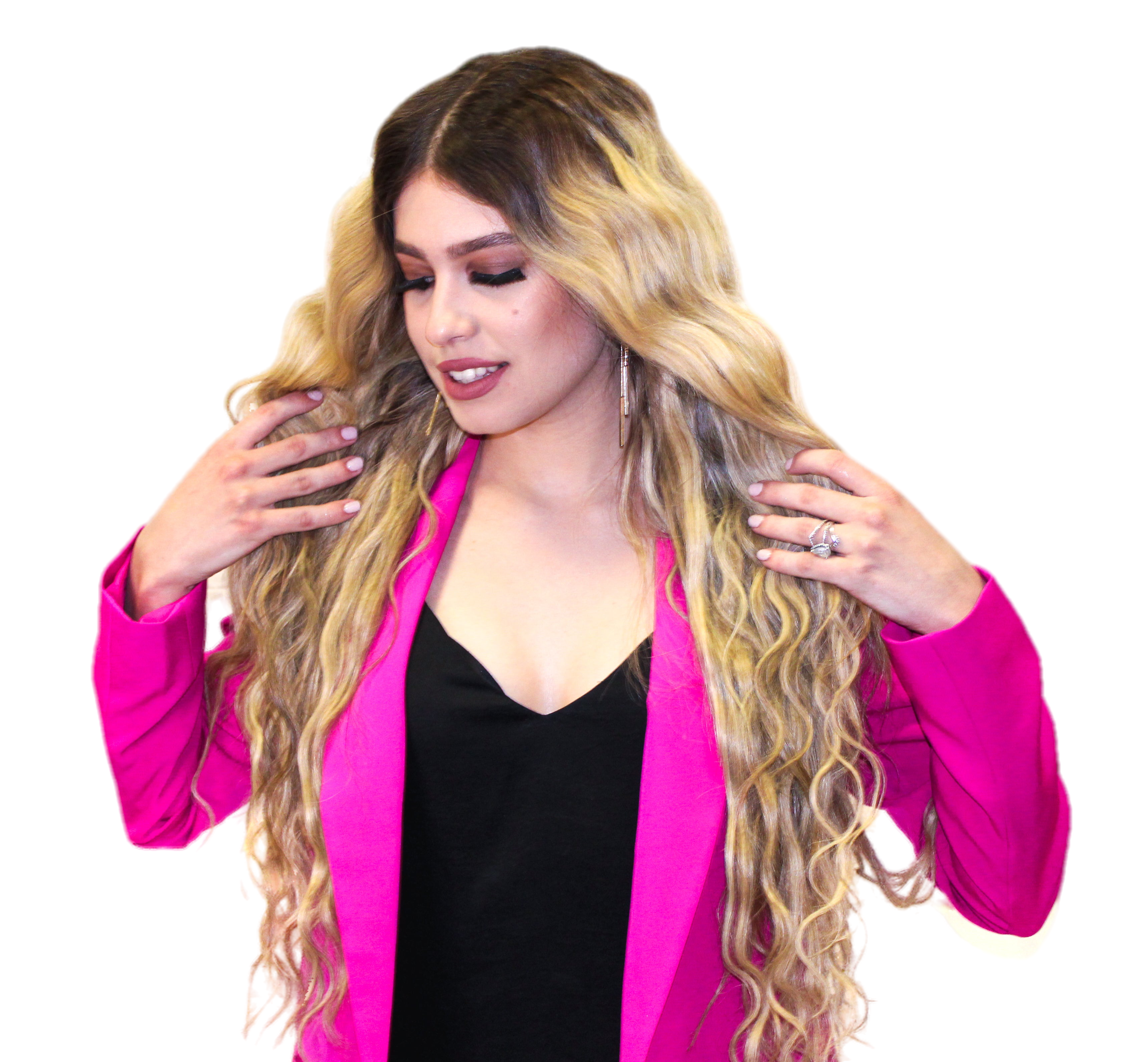 VIP Clip Hair Extensions / Body Wave 24" - ClipeX System