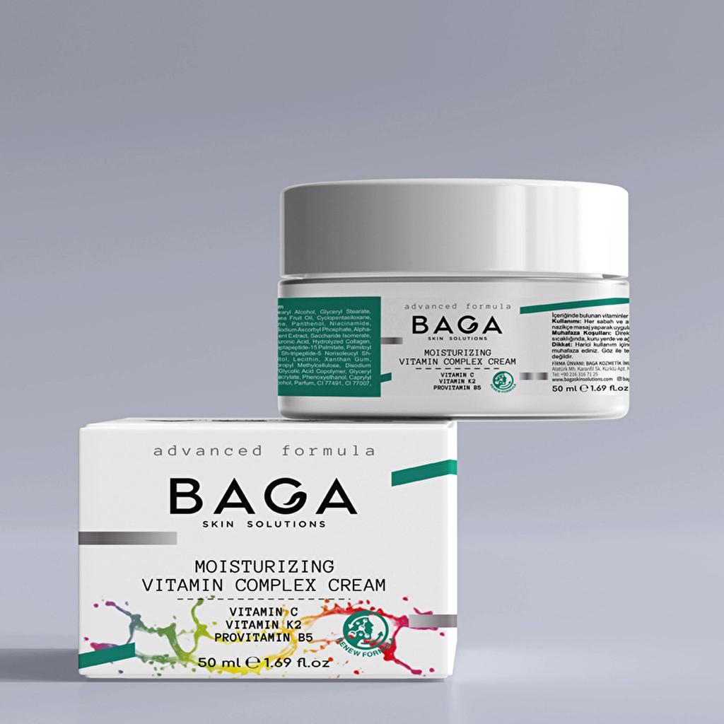 Baga Botox Effect Moisturizing Vitamin Complex Cream 50 ml