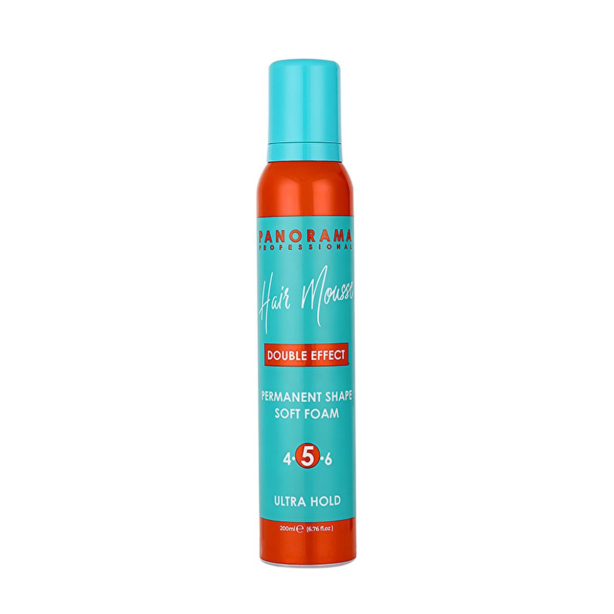 Panorama Professional Ultra Hold Hair Styling Mousse - Long Lasting Style with Volume & Strength