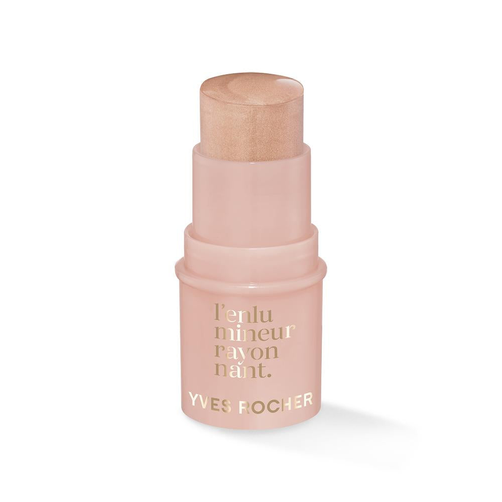 Kocos Illuminating Stick Highlighter - Coconut Oil Enriched, Creamy Texture, Natural Glow Makeup Highlighter with Monoi Fragrance