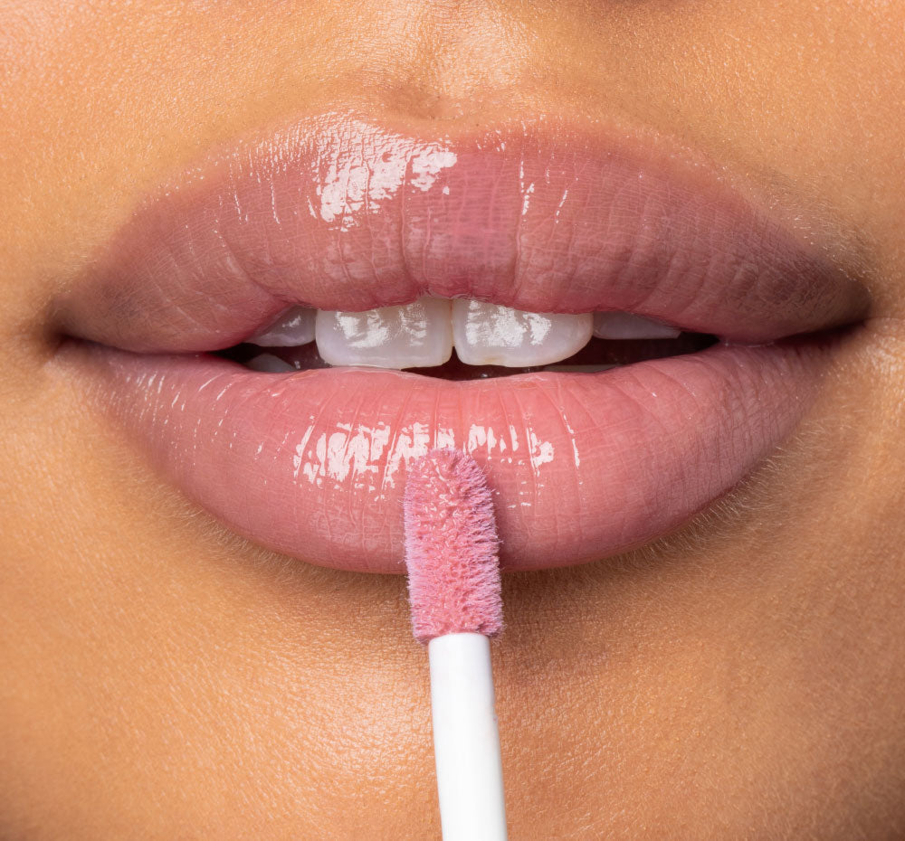Vitamin Glaze® Oil Infused Lip Gloss – Delicate Rose | Farmhouse Fresh