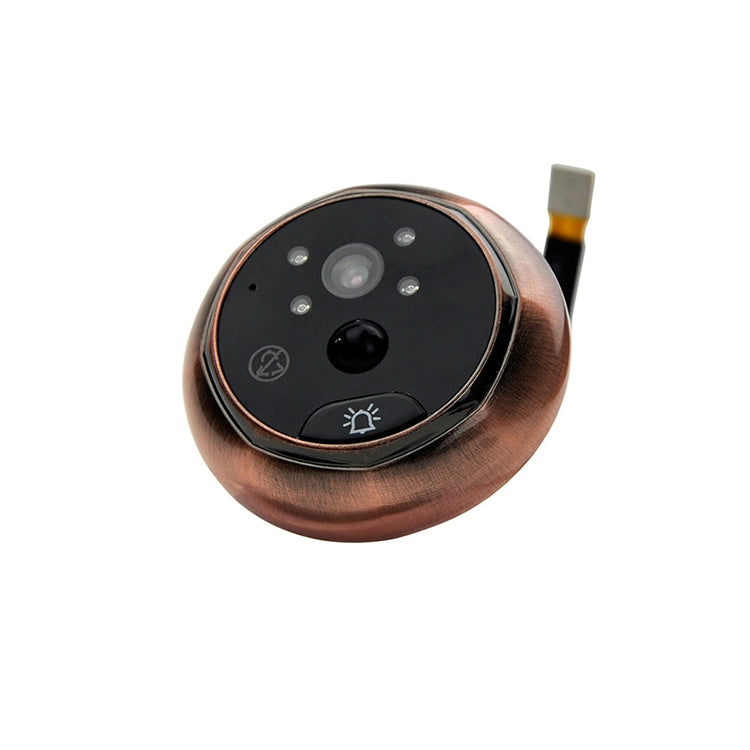 M4300D 4.3 inch TFT Color Display Screen 3.0MP Security Camera Video Smart Doorbell, Support TF Card (32GB Max) & Night Vision & Motion Detection (Black)
