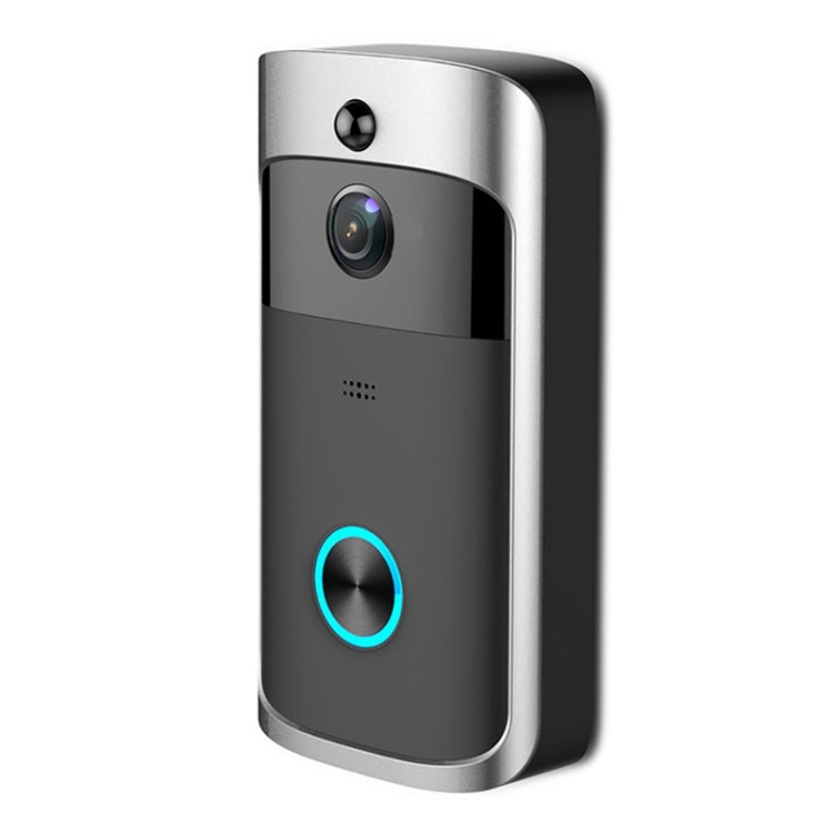 M3 720P Smart WIFI Ultra Low Power Video Visual Doorbell,Support Mobile Phone Remote Monitoring & Night Vision(Black)