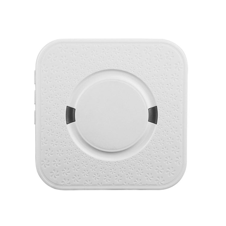 P6 110dB Wireless IP55 Waterproof Low Power Consumption WiFi Doing-dong Doorbell Receiver, Receiver Distance: 300m, UK Plug(White)