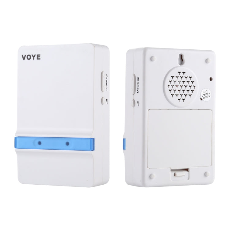 VOYE V012A Home Music Remote Control Wireless Doorbell with 38 Polyphony Sounds (White)
