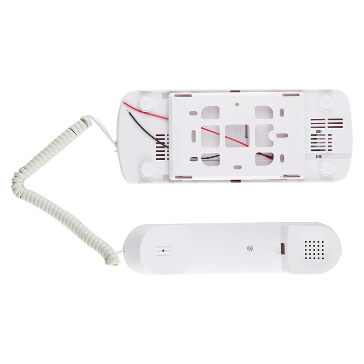 109DC Two-way High-definition Wired Intercom Doorphone (White)