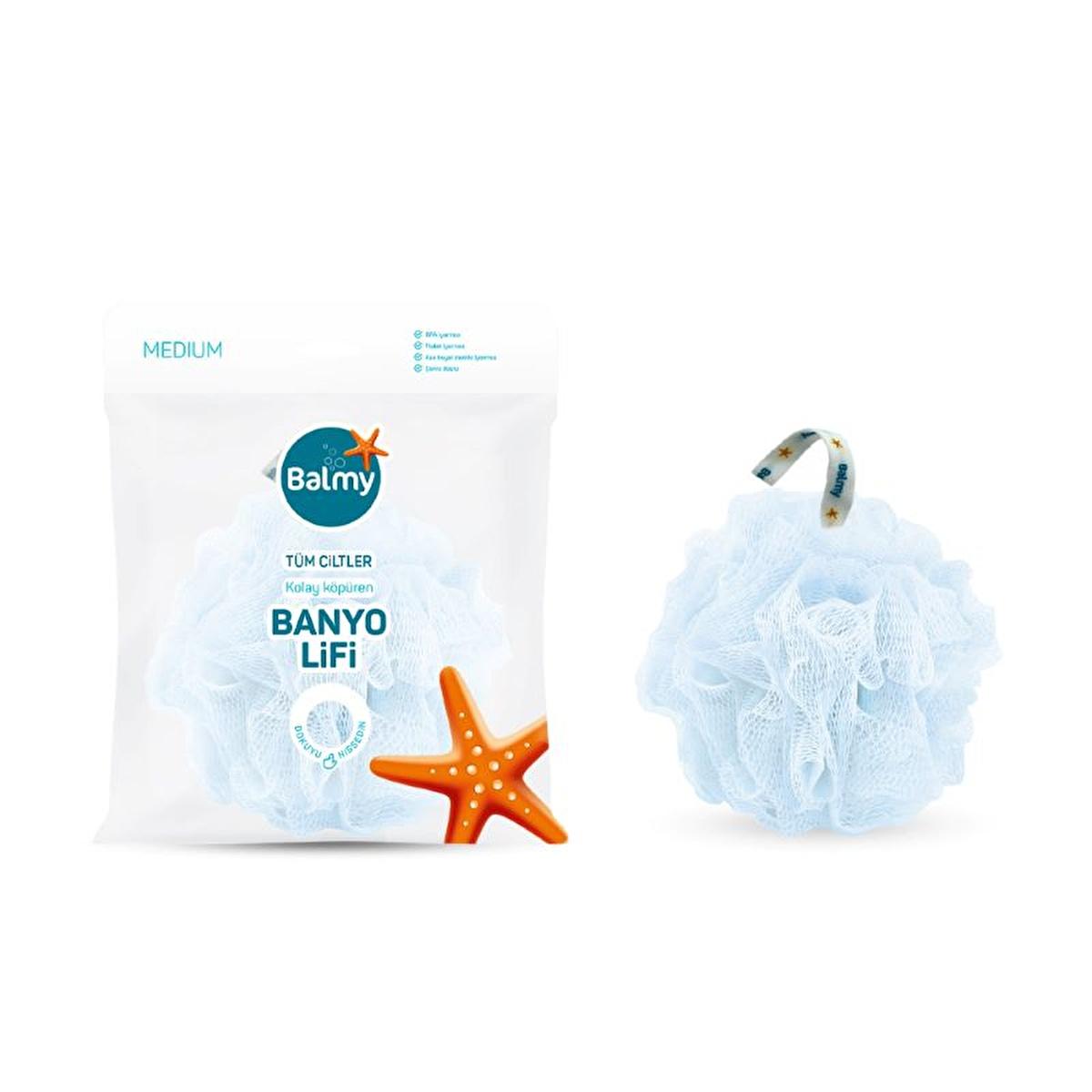 Balmy Banyo Lifi - BPA-Free Bath Loofah for Gentle Exfoliation & Soft Skin