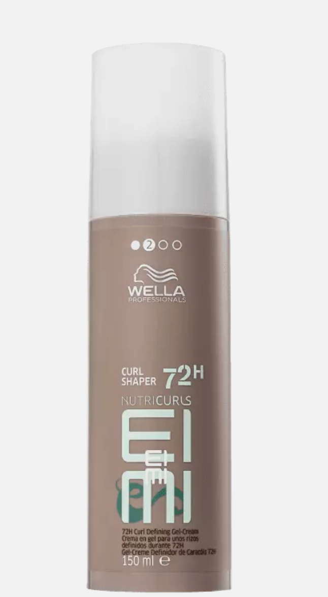 Wella Nutricurls Curl Shaper Hair Gel Cream Curly Hair Styling, 5 oz