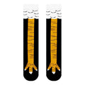 Carnaval Novelty Chicken Foot Socks - Funny, Unique Cotton Crazy Socks Gift, Playful Design & All-Day Comfort