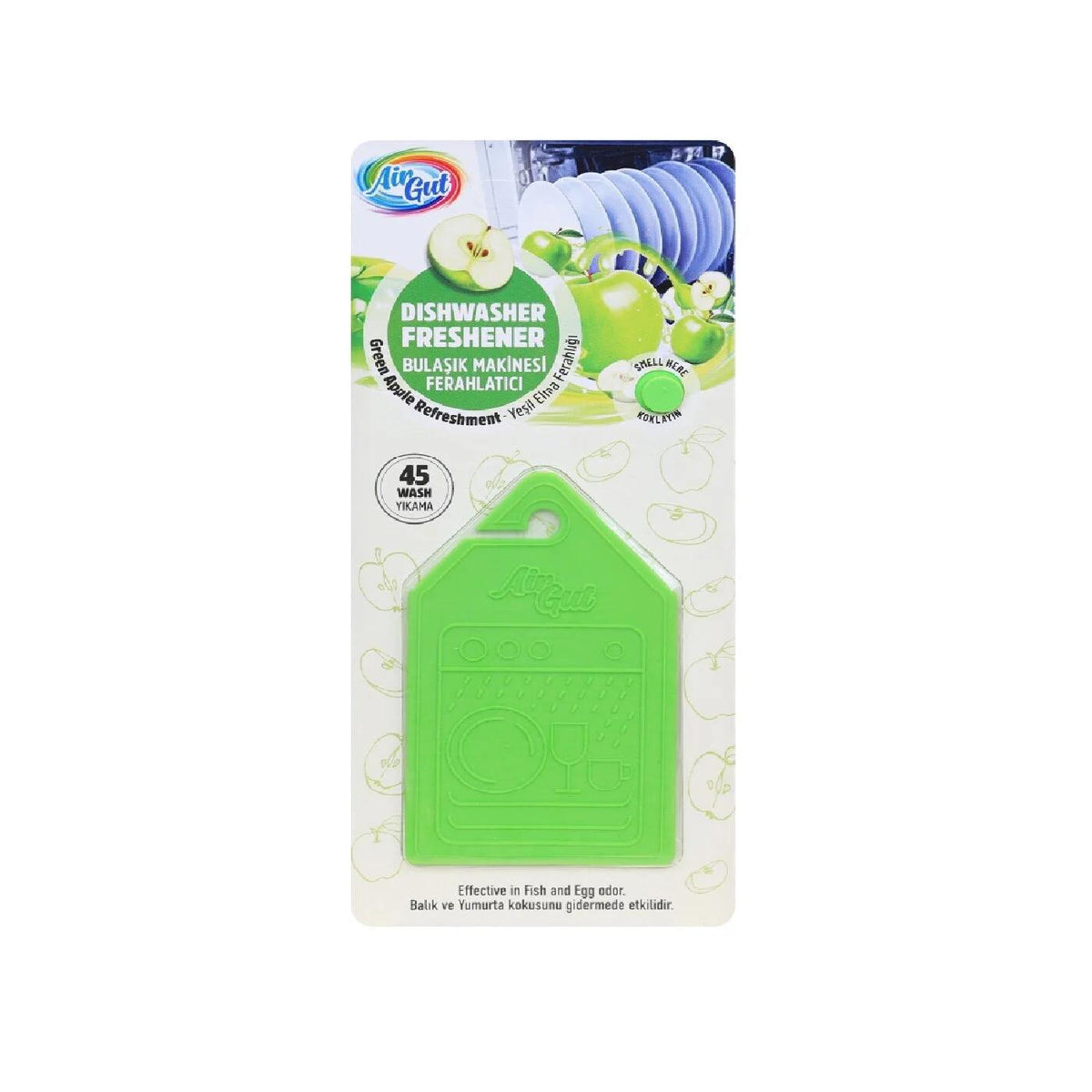 Airgut Dishwasher Freshener Long-Lasting Lemon Scent 1 Count