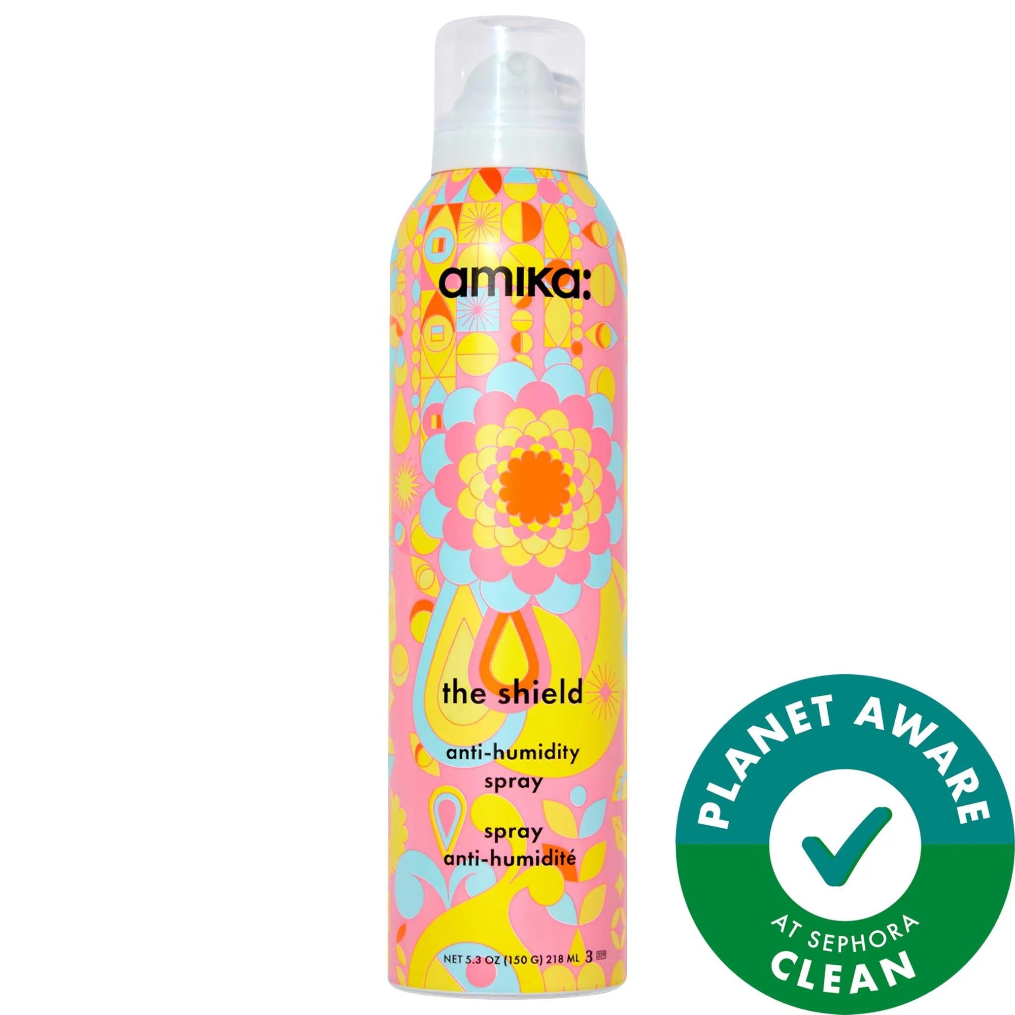 The Shield Anti-Humidity Hair Spray - Heat Protectant & Frizz Control Spray for All Hair Types