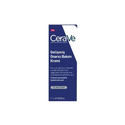 Cerave Intensive Repair Cream 1.69 fl oz - Dry Skin Moisturizer, Hypoallergenic Skincare