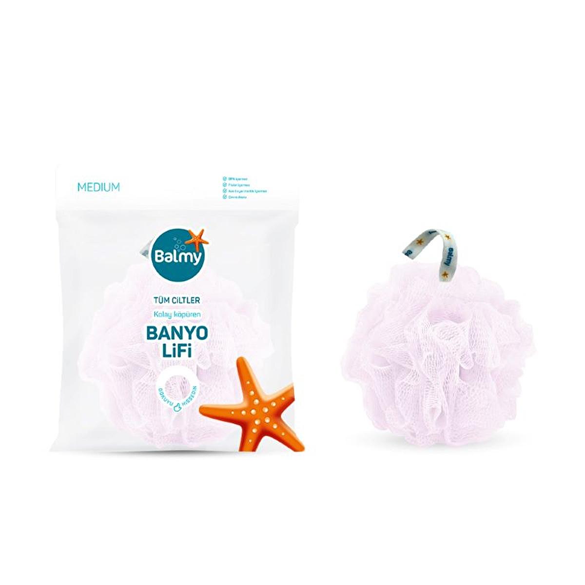 Balmy Banyo Lifi - BPA-Free Bath Loofah for Gentle Exfoliation & Soft Skin