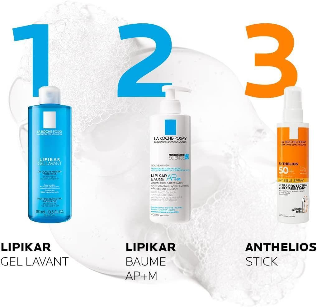 La Roche Posay Lipikar Gel Lavant Gentle Face & Body Cleanser for Sensitive Skin - 13.53 fl oz