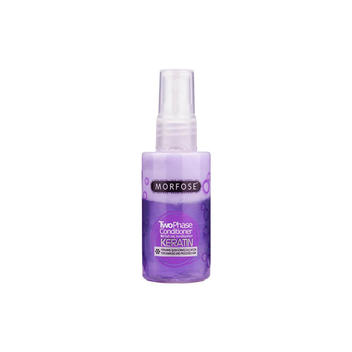 Morfose Keratin Hair Treatment: Revitalizing Leave-In Conditioner & Heat Protectant Spray for Damaged Hair - Shine & Repair
