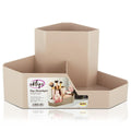 Eklips Corner Organizer: Maximize Space with Stylish & Functional Corner Storage Unit - Home & Office Organization