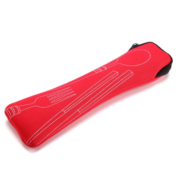 Three-Piece Outdoor Cutlery(Big Red)