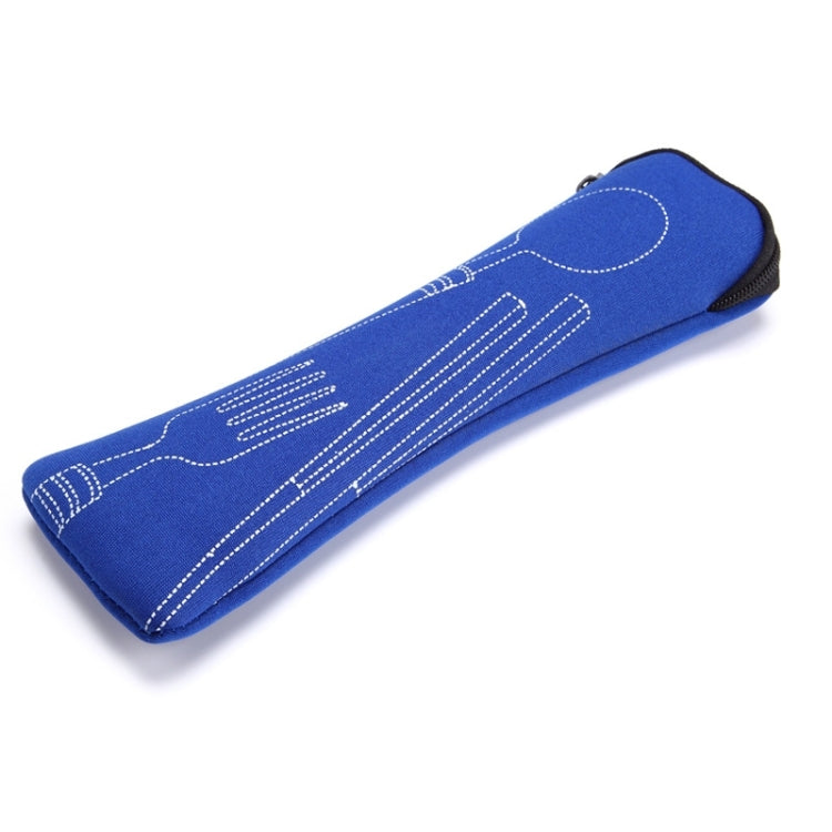 Three-Piece Outdoor Cutlery(Dark blue)