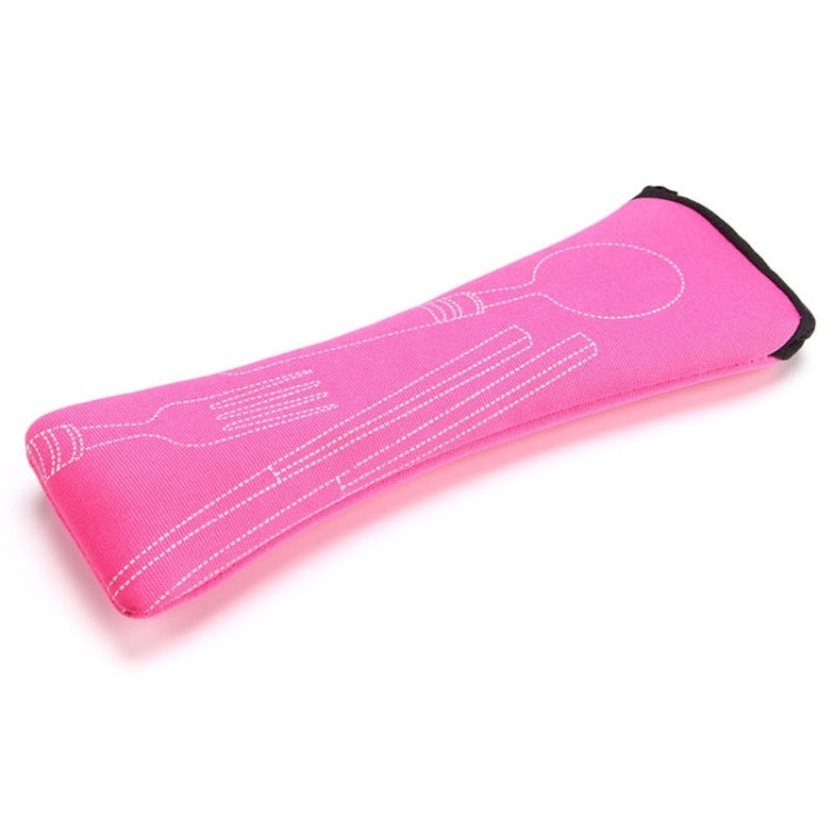 Three-Piece Outdoor Cutlery(Rose Red)