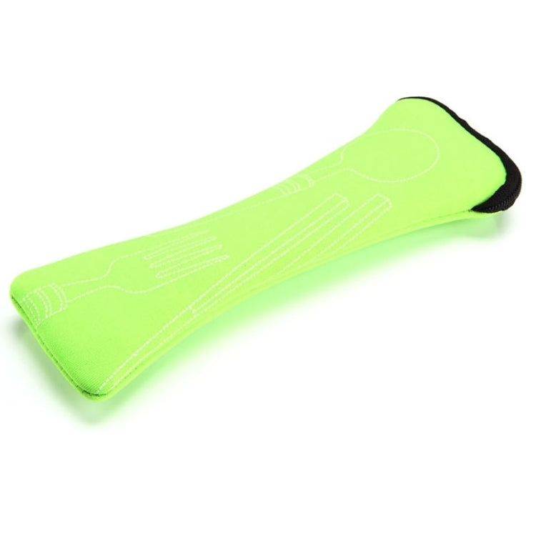 Three-Piece Outdoor Cutlery(Fluorescent green)