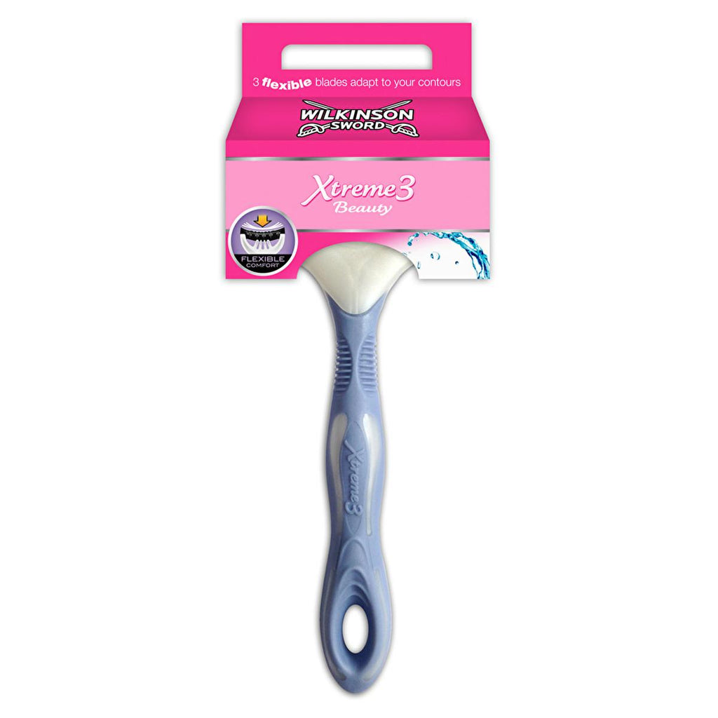 Wilkinson Extra 3 Disposable Razor for Men - Comfortable Shaving, Travel-Friendly, 3-Blade System