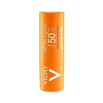 Vichy Capital Soleil SPF 50+ Sunscreen Stick - Portable High SPF Sun Protection for Sensitive Skin