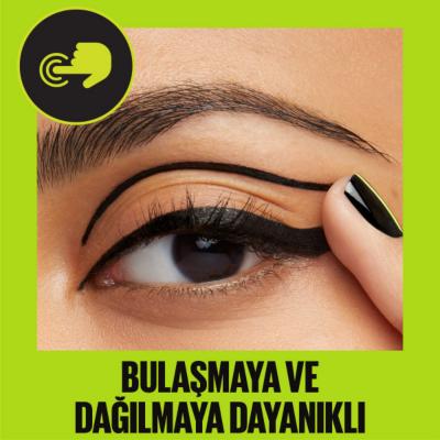 Maybelline Tattoo Liner Ink Pen - Pitch Brown: Long-lasting, Smudge-Proof Brown Eyeliner for Effortless Definition