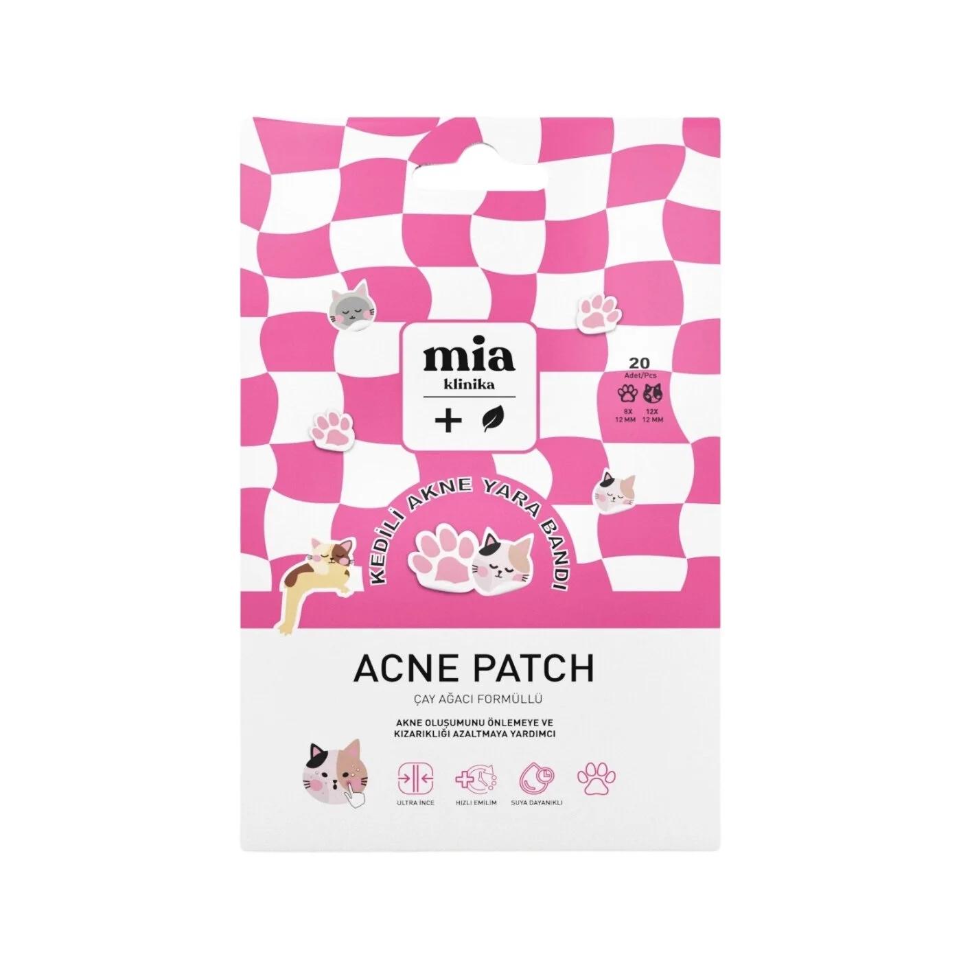 Mia Klinika Cat-Shaped Blemish Patches for Spot Care 20 Count