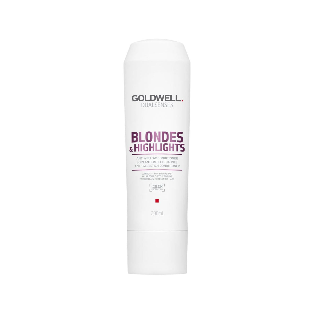 Goldwell Dualsenses Blondes & Highlights Anti-Yellow Conditioner 200 ml - Professional Blonde Hair Care & Maintenance