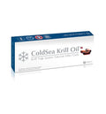 ColdSea Krill Oil Supplement - 60 Odorless Capsules, Cold-Pressed Omega 3 Rich Dietary Supplement for Heart Health & Inflammation Support