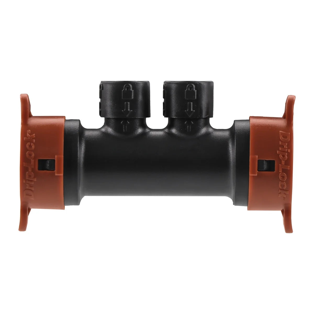 1/2" x 1/4" Drip-Lock 2-Port Drip Manifold 67046