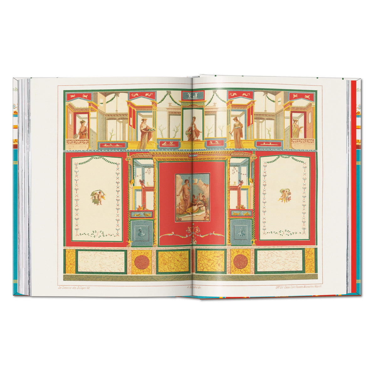 Fausto & Felice Niccolini. Houses and Monuments of Pompeii. 45th Ed. (English)