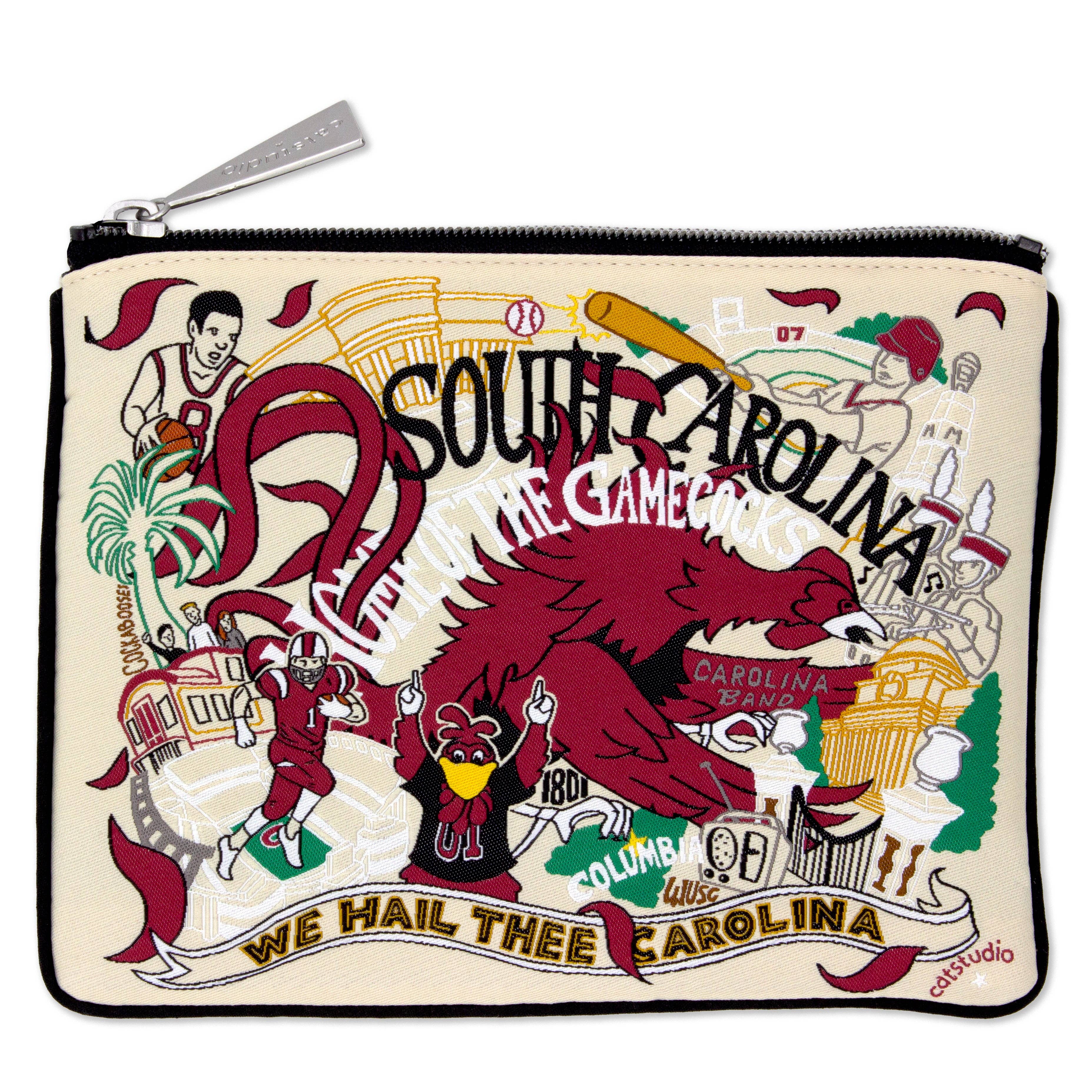 catstudio - South Carolina, University of Collegiate Zip Pouch