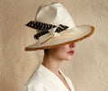 Cha Cha's House of Ill Repute - Ms. Parker - Dramatic Crown Statement Hat: Medium 22.5/23